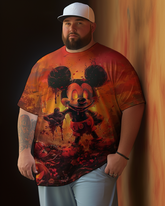 T-shirt Halloween grande taille pour homme